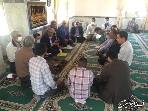 برگزاری میز خدمت در روستای گامیشلی خواجه نفس به مناسبت هفته دولت  