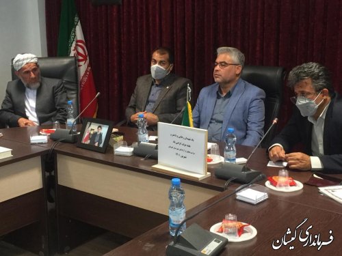 تجلیل از آزادگان و ایثارگران شهرستان گمیشان با حضور فرماندار به مناسبت هفته دولت 