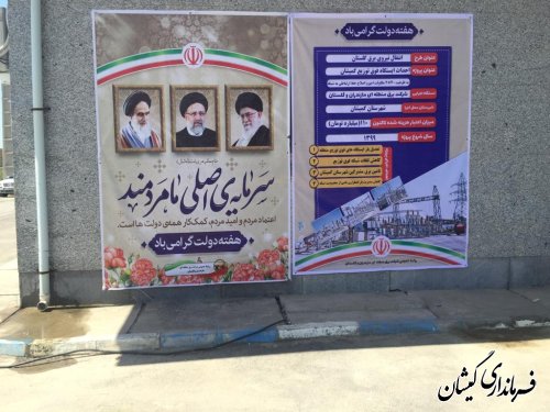 افتتاح متمرکز پروژه های حوزه برق شهرستان گمیشان 