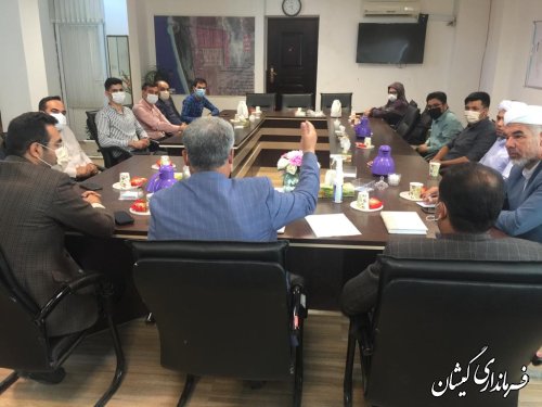 نشست فرماندار گمیشان با نخبگان و فعالان فرهنگی اجتماعی شهرستان