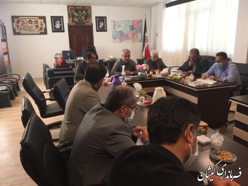 برگزاری سومین جلسه هماهنگی استقرار گروه پزشکان جهادی در شهرستان