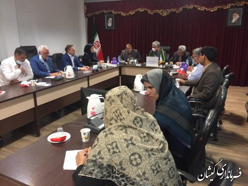 برگزاری نهمین جلسه قرارگاه عفاف و حجاب شهرستان گمیشان 