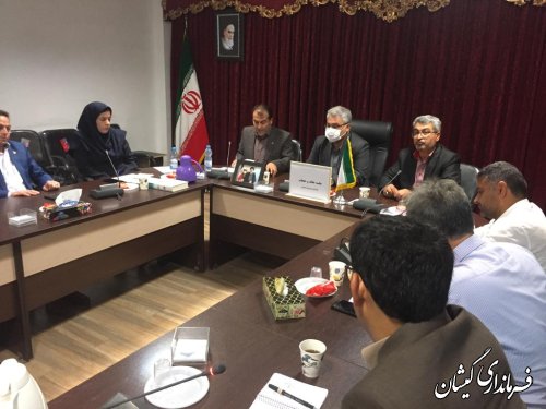 برگزاری نهمین جلسه قرارگاه عفاف و حجاب شهرستان گمیشان 