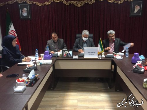 برگزاری نهمین جلسه قرارگاه عفاف و حجاب شهرستان گمیشان 