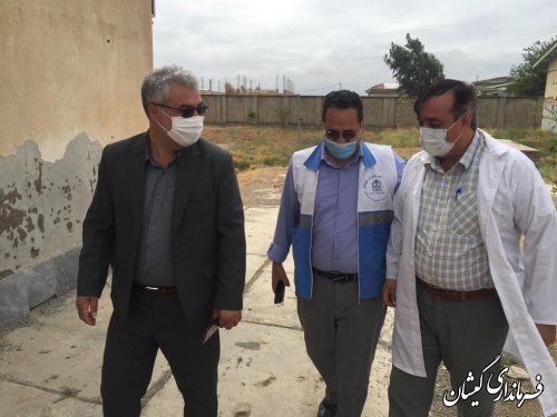 بازدید فرماندار گمیشان از روستاهای مرزی شهرستان گمیشان 
