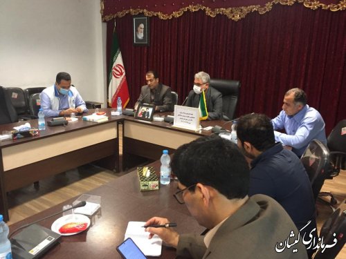 برگزاری جلسه کمیسیون نظارت و هماهنگی با قاچاق کالا و ارز شهرستان گمیشان 