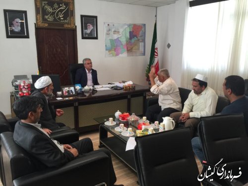 نشست مرتعداران با فرماندار گمیشان 