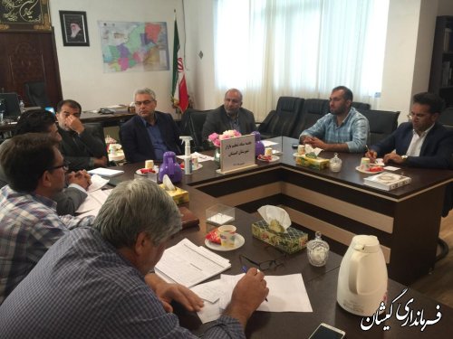 برگزاری ستاد تنظیم بازار شهرستان گمیشان 