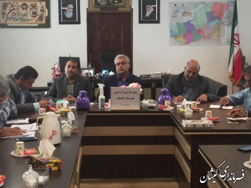 برگزاری کار گروه آرد و نان شهرستان 