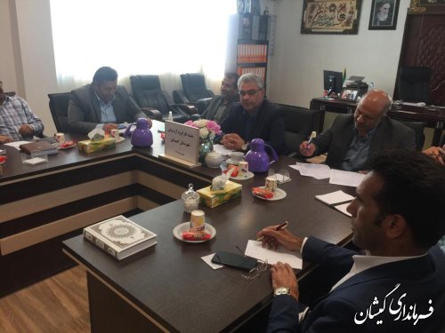 برگزاری کار گروه آرد و نان شهرستان 