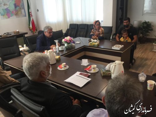 برگزاری ملاقات عمومی فرماندار گمیشان 