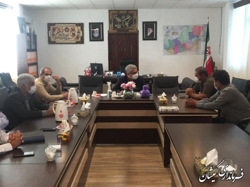 برگزاری ملاقات عمومی فرماندار گمیشان 