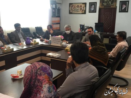 برگزاری جلسه انجمن کتابخانه های عمومی شهرستان گمیشان 