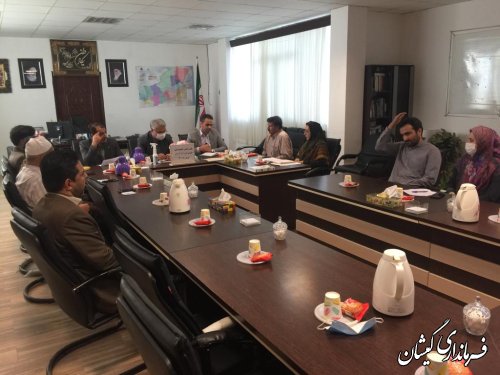 برگزاری جلسه انجمن کتابخانه های عمومی شهرستان گمیشان 