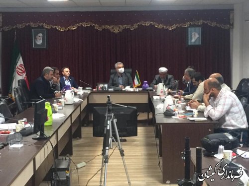 برگزاری جلسه ستاد ساماندهی امور جوانان شهرستان گمیشان 