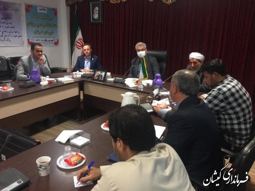 برگزاری جلسه ستاد ساماندهی امور جوانان شهرستان گمیشان 