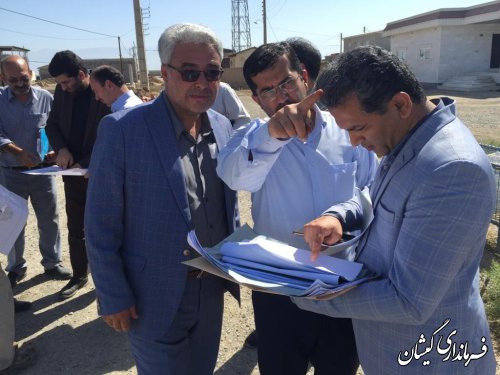 پیگیری فرماندار گمیشان جهت سند دار شدن اراضی روستای سقر تپه 