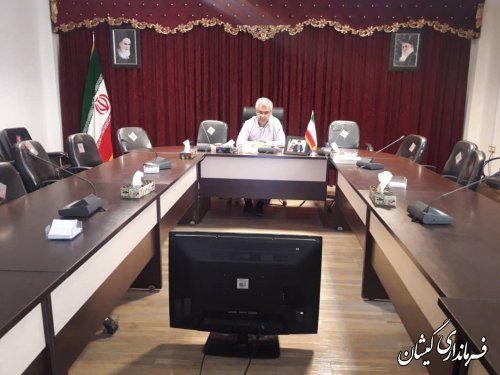 حضور سقلی فرماندار گمیشان در جلسه هیات اندیشه ورز استان 