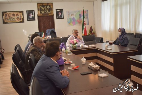 برگزاری ملاقات عمومی فرماندار گمیشان