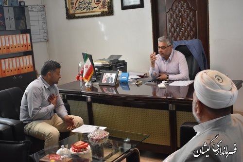 برگزاری ملاقات عمومی فرماندار گمیشان