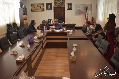 برگزاری ملاقات عمومی فرماندار گمیشان