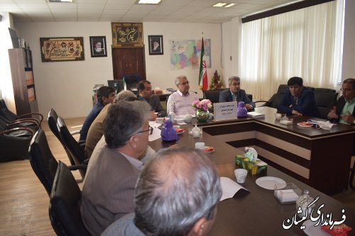 برگزاری شورای حفاظت منابع آب شهرستان