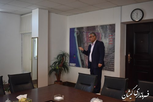 برگزاری جلسه ستاد پدافند غیرعامل شهرستان گمیشان