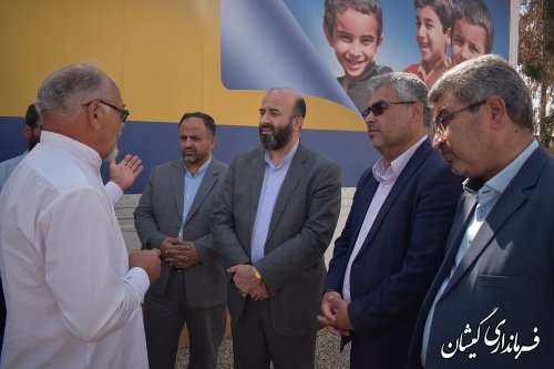 بازدید معاون سیاسی امنیتی اجتماعی استاندار گلستان از محل استقرار گروه پزشکان جهادی گمیشان 