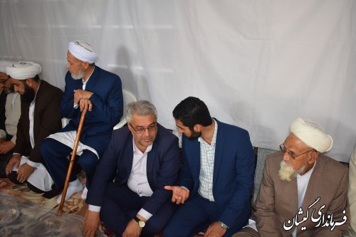 برگزاری مراسم فارغ التحصیلی و عمامه گذاری جمعی از طلاب مدرسه علوم دینی نعمانی گمیشان