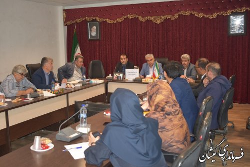 برگزاری جلسه کارگروه مدیریت پسماندشهرستان