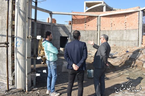 بازدیدفرماندار گمیشان از مجتمع فرهنگی سیمن شهر
