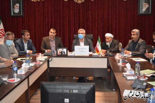 برگزاری جلسه شورای فرهنگ عمومی شهرستان گمیشان 