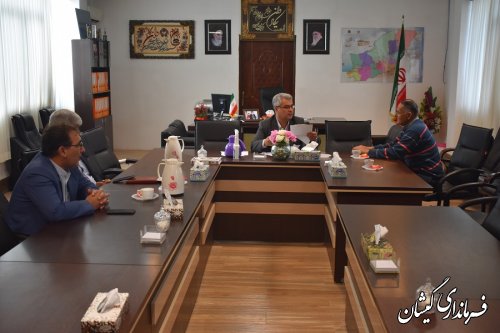 برگزاری ملاقات عمومی فرماندار گمیشان