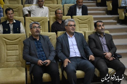 حضور فرماندار گمیشان در کلاس آموزشی دهیاران شهرستان