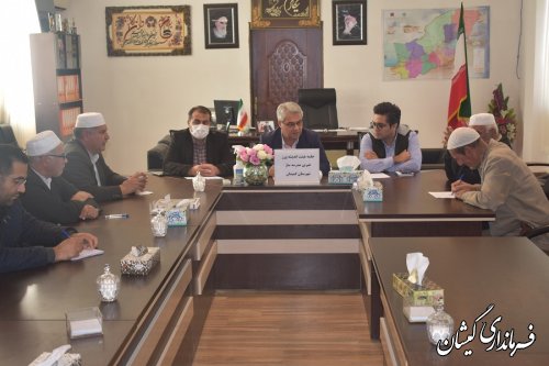 برگزاری هییت اندیشه ورز خیرین مدرسه ساز و مسکن شهرستان گمیشان