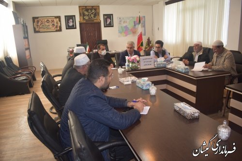 برگزاری هییت اندیشه ورز خیرین مدرسه ساز و مسکن شهرستان گمیشان