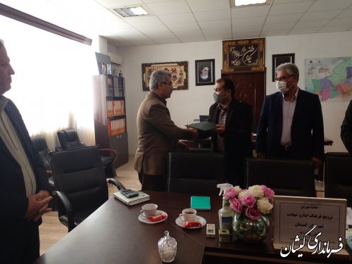 برگزاری جلسه شورای ترویج و توسعه فرهنگ ایثار و شهادت شهرستان گمیشان 