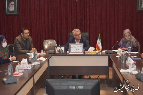 برگزاری نشست شورای اندیشه ورزی بانوان شهرستان گمیشان 
