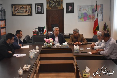 برگزاری نشست هییت اندیشه ورزی سیاسی اجتماعی فرهنگی  شهرستان گمیشان 