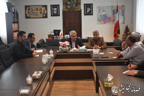 برگزاری نشست هییت اندیشه ورزی سیاسی اجتماعی فرهنگی  شهرستان گمیشان 
