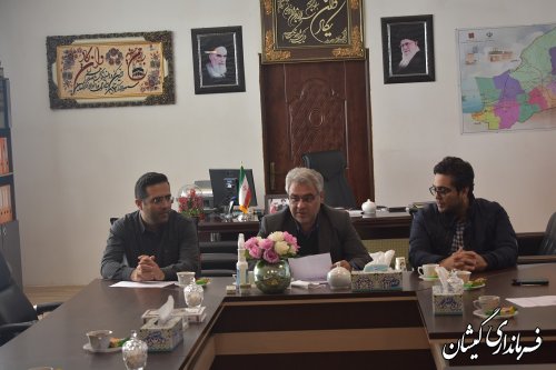برگزاری جلسه پیگیری اجرای طرح نهضت ملی مسکن در روستای مرادبردی 