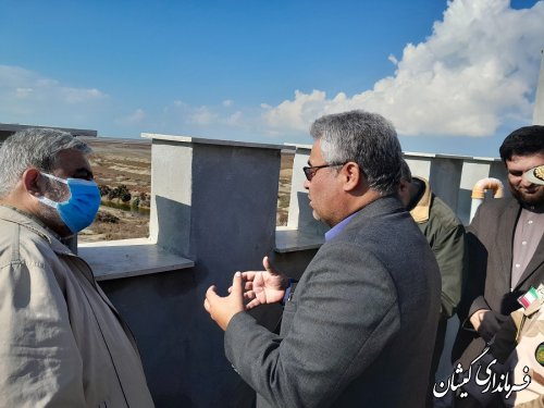بازدید مدیر کل امور مرزی وزارت کشور از شهرستان گمیشان