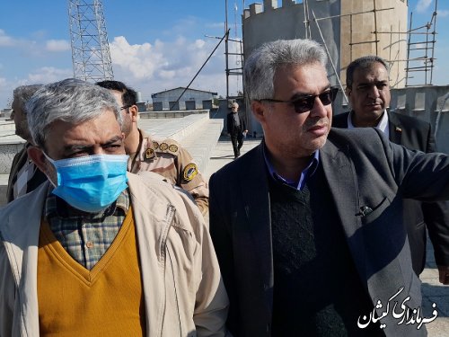 بازدید مدیر کل امور مرزی وزارت کشور از شهرستان گمیشان