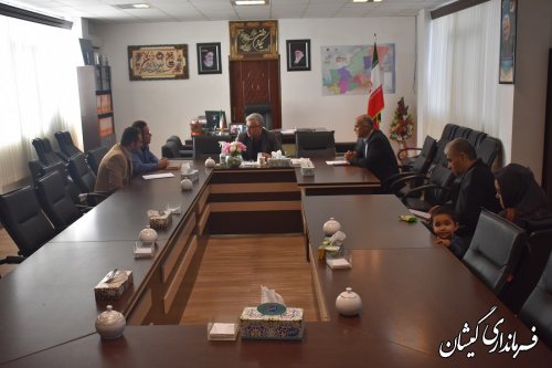 برگزاری ملاقات عمومی فرماندار گمیشان