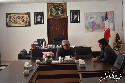 برگزاری ملاقات عمومی فرماندار گمیشان
