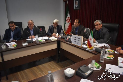 برگزاری اولین جلسه کارگروه هماهنگی توسعه بخش تعاون شهرستان