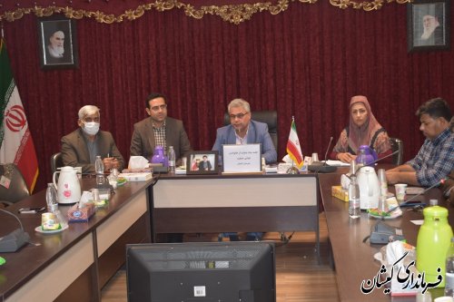 برگزاری جلسه ستاد حمایت از خانواده وجوانی جمعیت شهرستان گمیشان