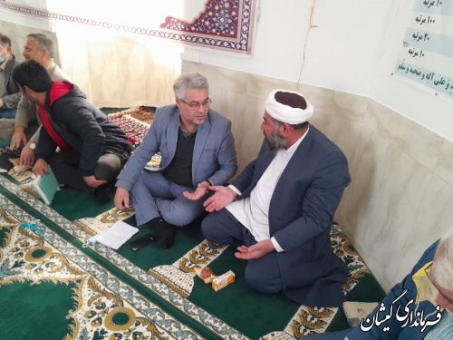 برگزاری میز خدمت روستای غفار حاجی