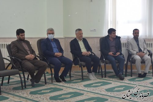 حضور فرماندار در جلسه پرسش و پاسخ دانش آموزان