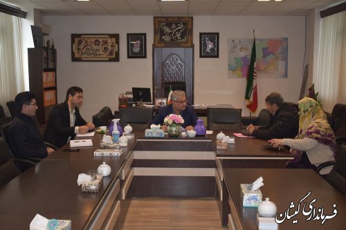 برگزاری ملاقات مردمی فرماندار گمیشان